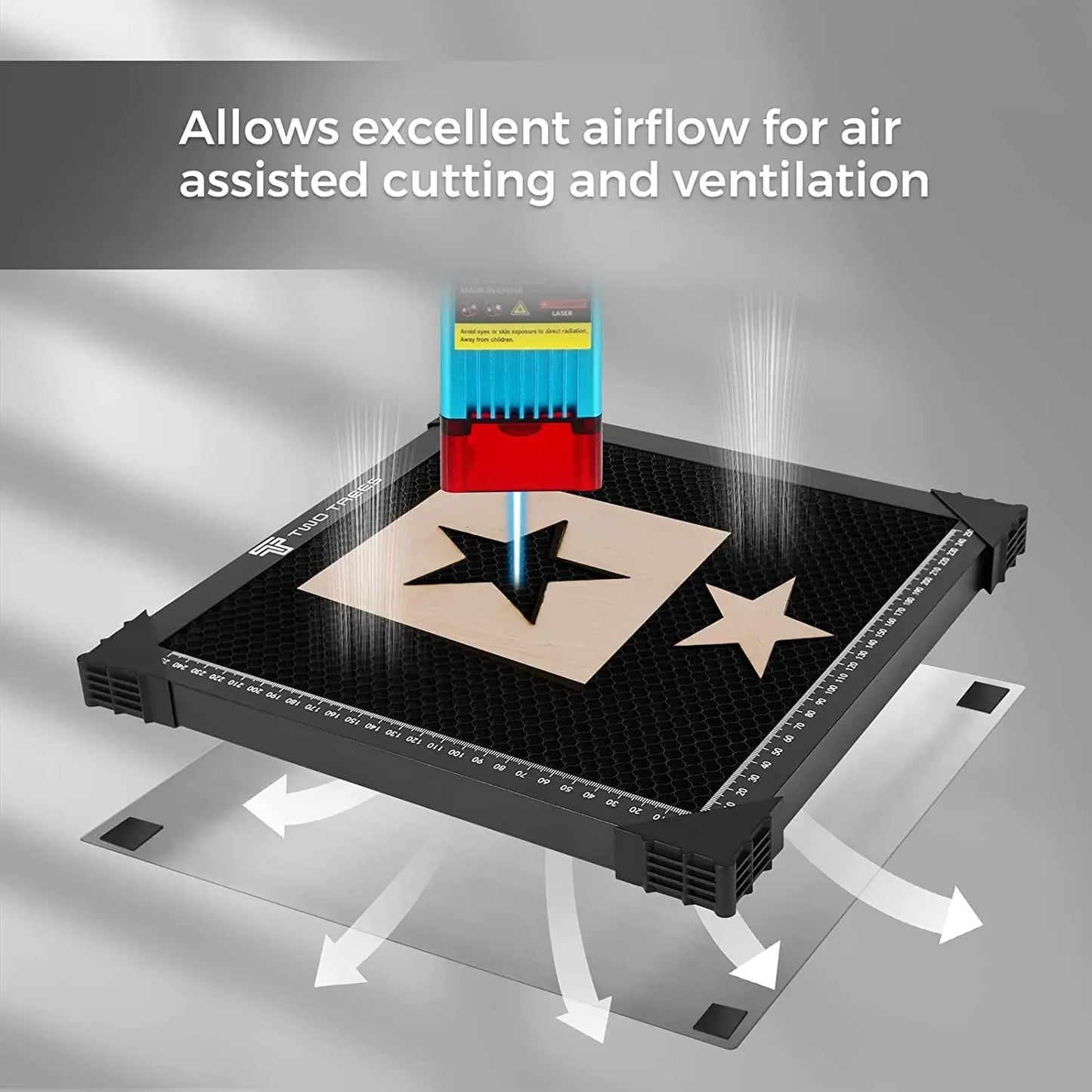 Laser Engraver Honeycomb Working Table For CO2 Cutting Machine/Laser Engraver TTS TT Honeycomb Board Laser Enquipment Part