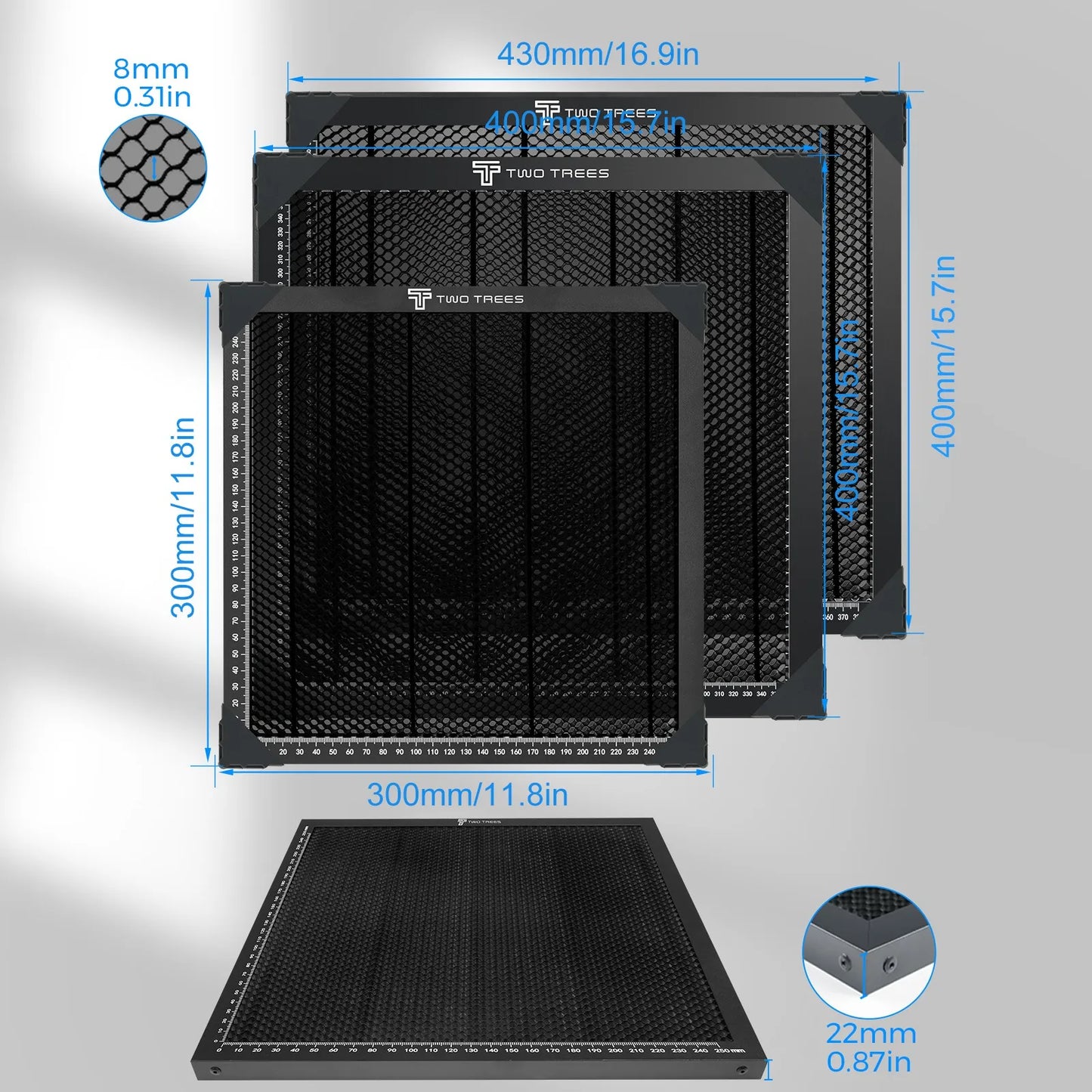 Laser Engraver Honeycomb Working Table For CO2 Cutting Machine/Laser Engraver TTS TT Honeycomb Board Laser Enquipment Part