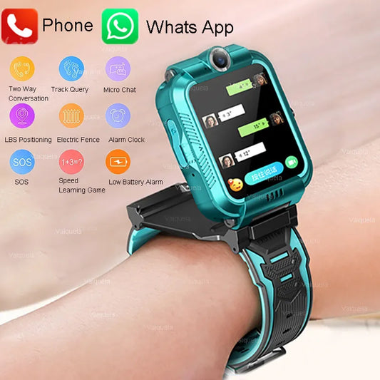 Kids Smart Watch wasserdichte IP67 SOS Antil-Lost-Telefonanruf Baby 2G SIM KARTEN-STACKER Smartwatch für Kindergeschenke