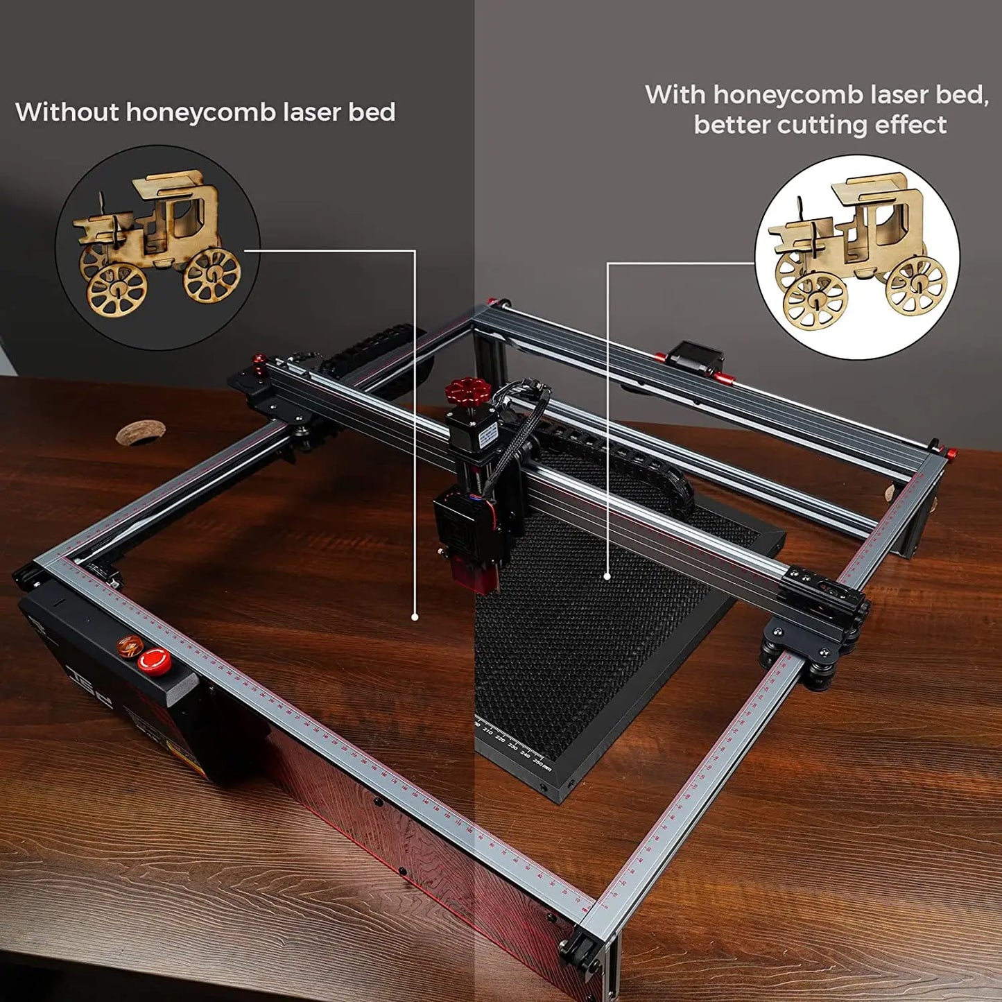 Laser Engraver Honeycomb Working Table For CO2 Cutting Machine/Laser Engraver TTS TT Honeycomb Board Laser Enquipment Part